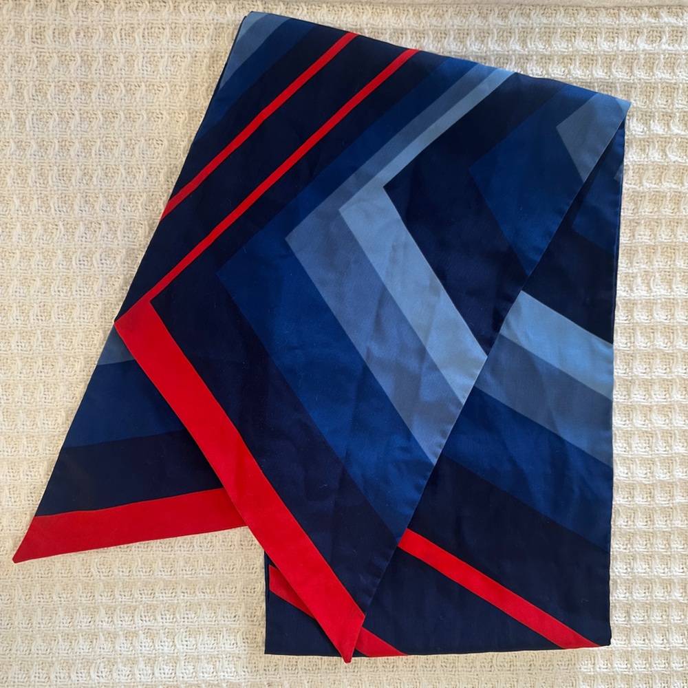 American Airlines retired flight attendant uniform scarf